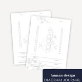 human design DIAGRAM JOURNÁL | letölthető verzió