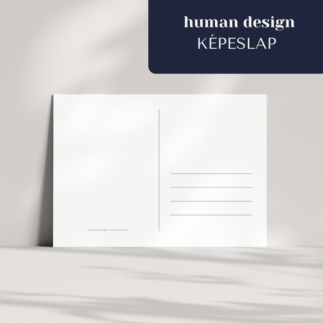 human design KÉPESLAP