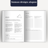 JOURNÁL human design alapon