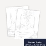 human design DIAGRAM JOURNÁL | letölthető verzió